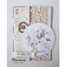 (CR1428)Craftables stencil Lace heart