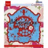 (LR0511)Creatables stencil Petra's special circle