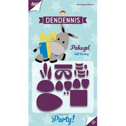 (6002/3112)Cutting Dendennis Party - Gift donkey