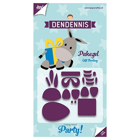 (6002/3112)Cutting Dendennis Party - Gift donkey