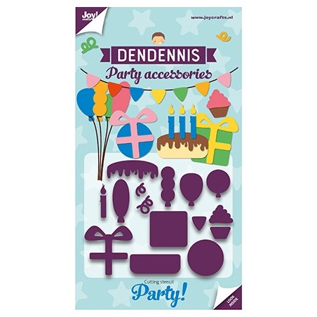 (6002/3118)Cutting Dendennis Party - Party Accessories