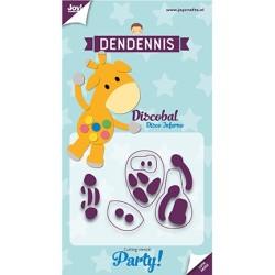 (6002/3115)Cutting Dendennis Party - Boule disco