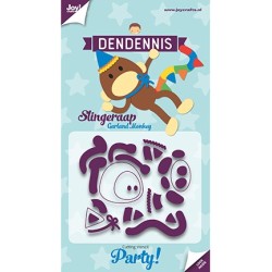 (6002/3116)Cutting Dendennis Party - Garland Monkey