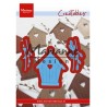 (LR0515)Creatables stencil Willow cats & birdhouse