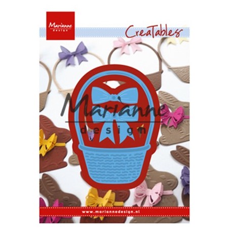 (LR0520)Creatables stencil Basket