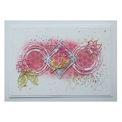 (6002/1035)Cutting Corner Sketch Art - Flowers