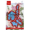 (LR0521)Creatables stencil Tiny's hollyhocks