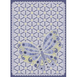 (TP3480E)PCA® EasyEmboss Swirly Butterflies