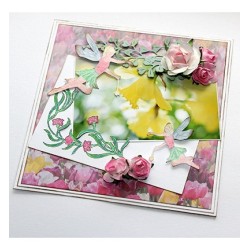 (6002/1088)Cutting & Embossing Fairy Flower