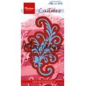 (LR0526)Creatables stencil Anja's floral ornament