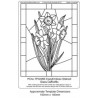 (TP3226E)EMBOSSING Easy Emboss Stained Glass Daffodils