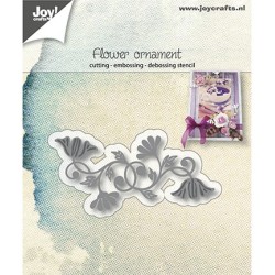 (6002/1047)Cutting, Embossing & Debossing flower ornament