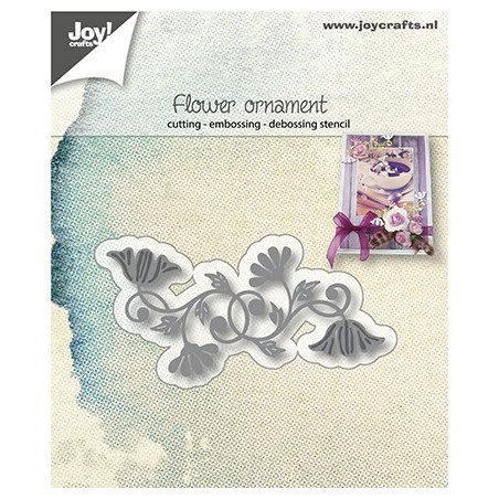 (6002/1047)Cutting, Embossing & Debossing flower ornament