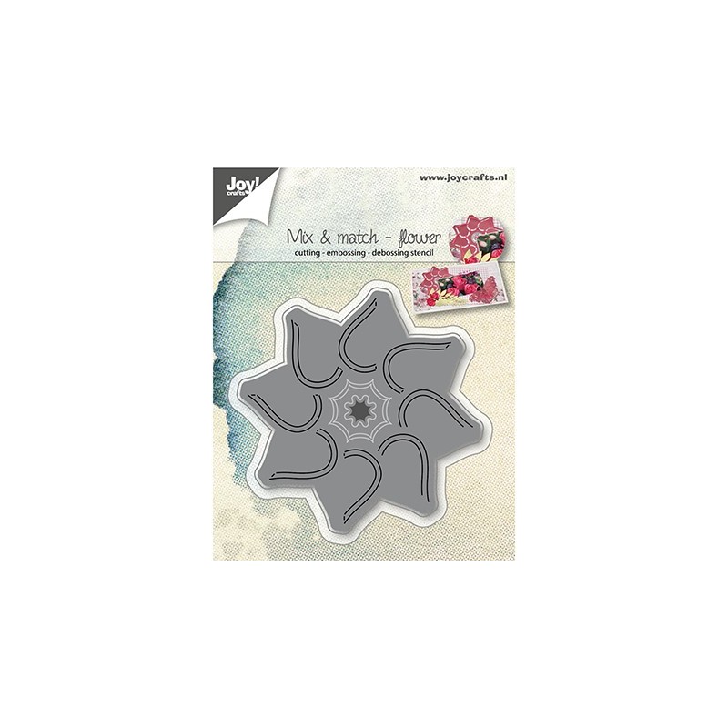 (6002/1086)Cutting, Embossing & Debossing Mix&Match - Flower