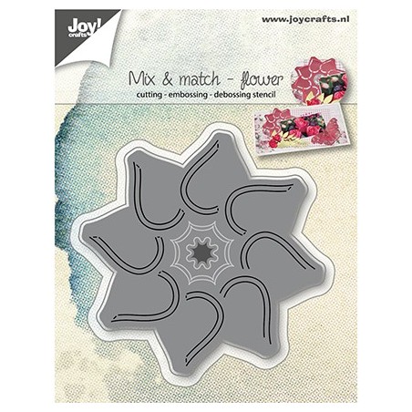 (6002/1086)Cutting, Embossing & Debossing Mix&Match - Flower