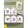 (ANI014)Nellie's Choice Clear Stamp Animals Lama