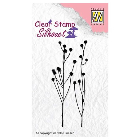 (SIL033)Nellie`s Choice Clearstamp - Herbs-2