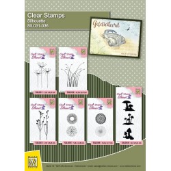 (SIL033)Nellie`s Choice Clearstamp - Herbs-2