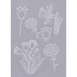 (TP3499E)PCA® EasyEmboss Flowers - 9