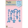 (SDB055)Nellie's Shape Dies Blue Christmas hanger