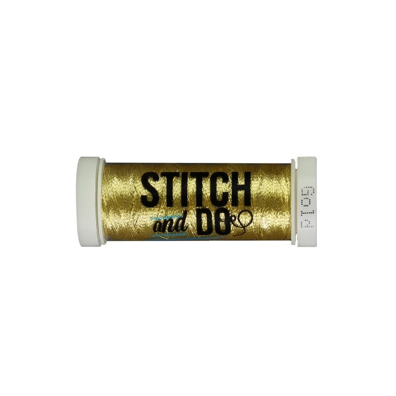 (SDHDM07)Stitch & Do 200 m - Hobbydots - metal - Gold