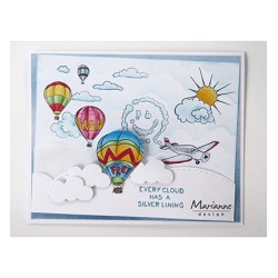 (HT1635)Clear stamp Hetty's Sunny days