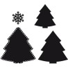 (CR1227)Craftables Sapins de Noël