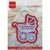 (LR0218)Creatables Eline Kinderwagen