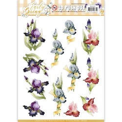 (SB10225)3D Pushout - Precious Marieke - Early Spring - Early Irises