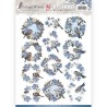 (SB10213)3D Pushout- Amy Design - Vintage Winter - Wreaths