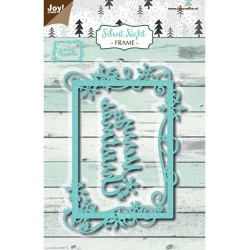 (6002/1145)Cutting & Embossing Silent Night - Merry Christmas frame