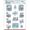 (SB10274)3D Pushout - Yvonne Creations - Christmas Dreams - Christmas Bears