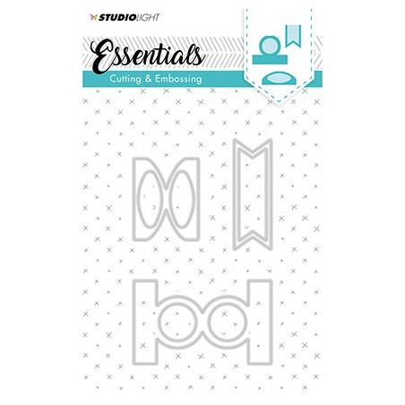 (STENCILSL124)Studio Light Embossing Die Cut Stencil Essentials nr.124