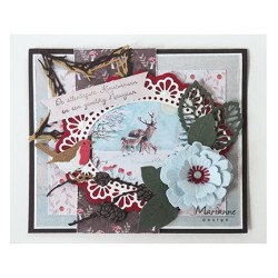 (LR0546)Creatables stencil Anja's beautiful flower set