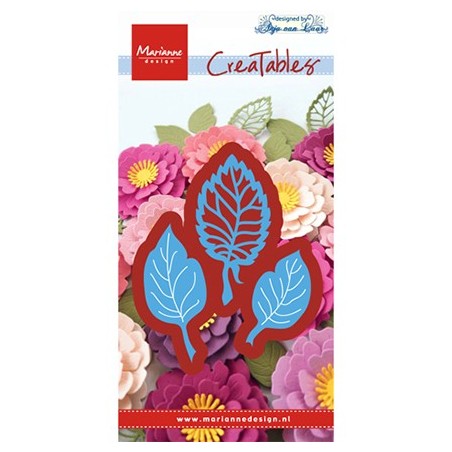 (LR0547)Creatables stencil Anja's leaf set