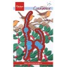 (LR0550)Creatables stencil Tiny's Larix