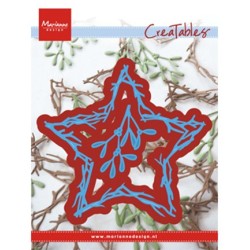 (LR0551)Creatables stencil Nature star