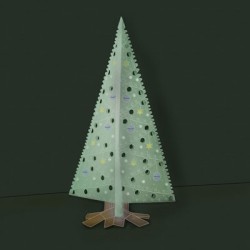 (TP3508E)PCA® EasyEmboss Christmas Tree 3D - 3