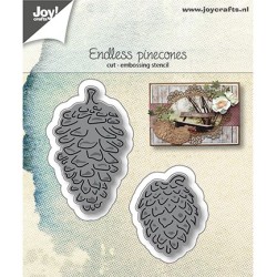 (6002/1070)Cutting & embossing Endless Pinecones