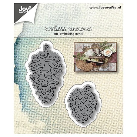 (6002/1070)Cutting & embossing Endless Pinecones