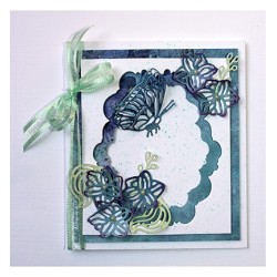 (6002/1135)Cutting Sketch Art - Flower Leave - Twig