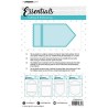 (STENCILSL117)Studio Light Embossing Die Cut Stencil Essentials nr.117