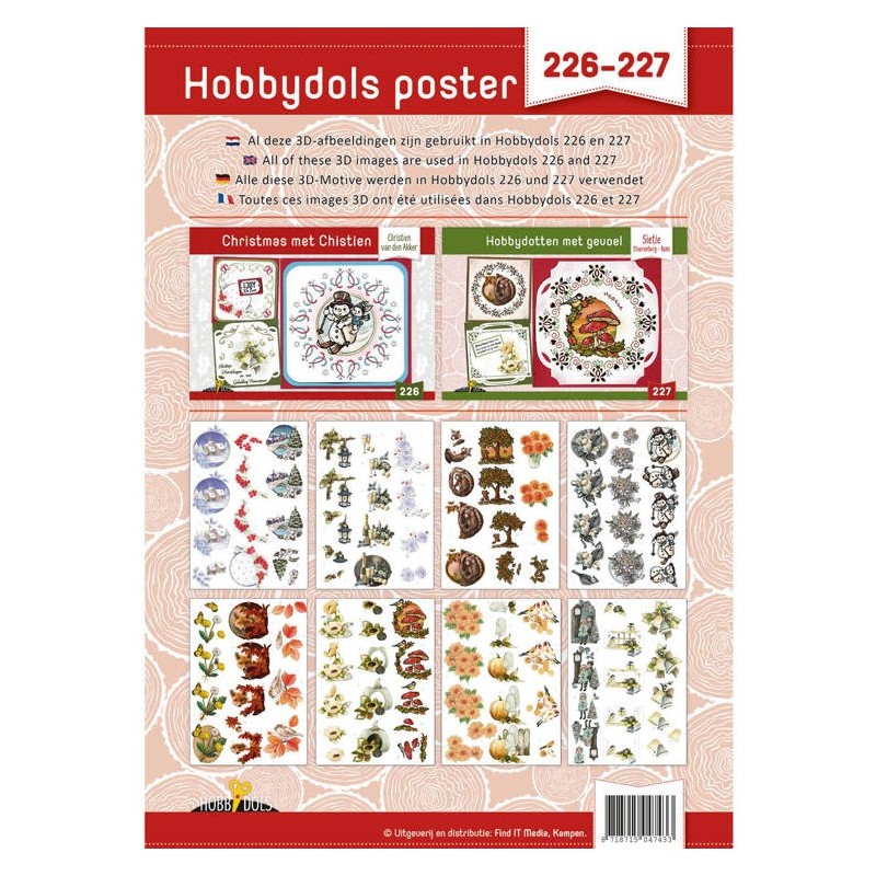 (KVPHD2267)Knipvelposter - HD226 en HD227