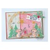 (ec0174)Clear Stamp Eline's Christmas mice