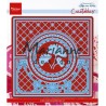 (LR0552)Creatables stencil Anja's lacy folding die: circle