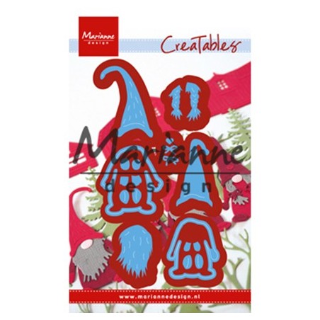 (LR0554)Creatables stencil Tomte gnome