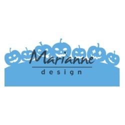 (LR0562)Creatables stencil Border with pumpkins