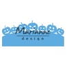 (LR0562)Creatables stencil Border with pumpkins