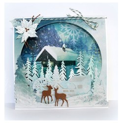 (6002/1171)Cutting & Embossing Winterscenery