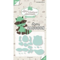 (6002/3130)Cutting & Embossing - Dendennis - Robby Raccoon